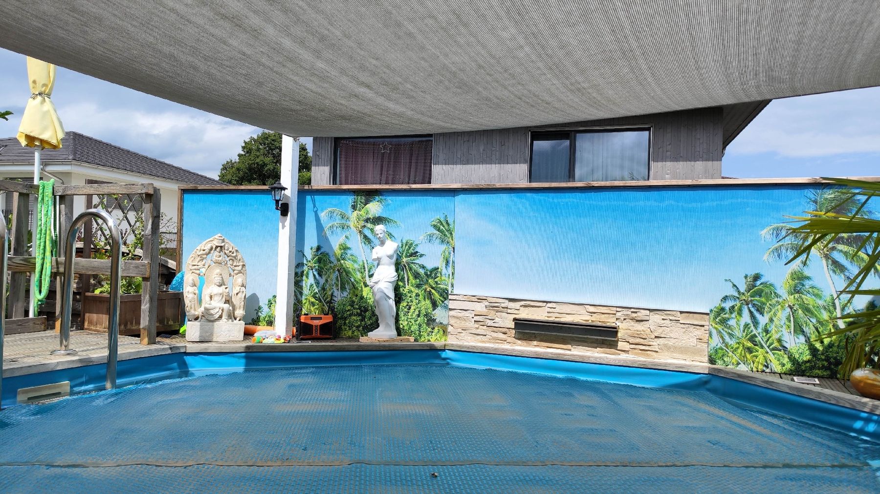 Weka Piscine: Grosser WEKA Holzpool 5 Meter – Usato da Etziken venduto da Beni380 1