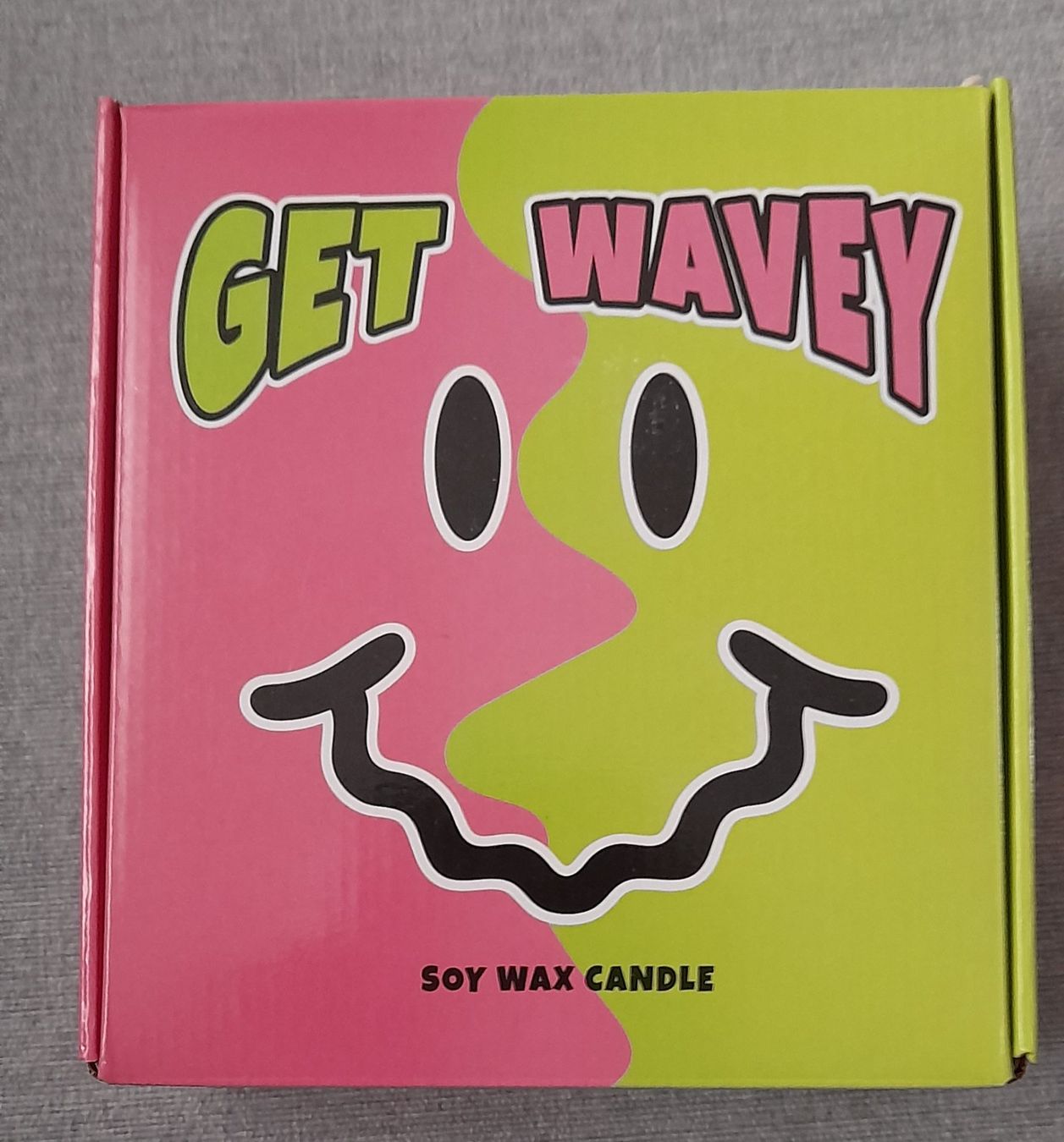 Candele: Smiley-Kerze "GET WAVEY" neu – Nuovo (secondo la descrizione) da buttikon sz venduto da hsftbu 2