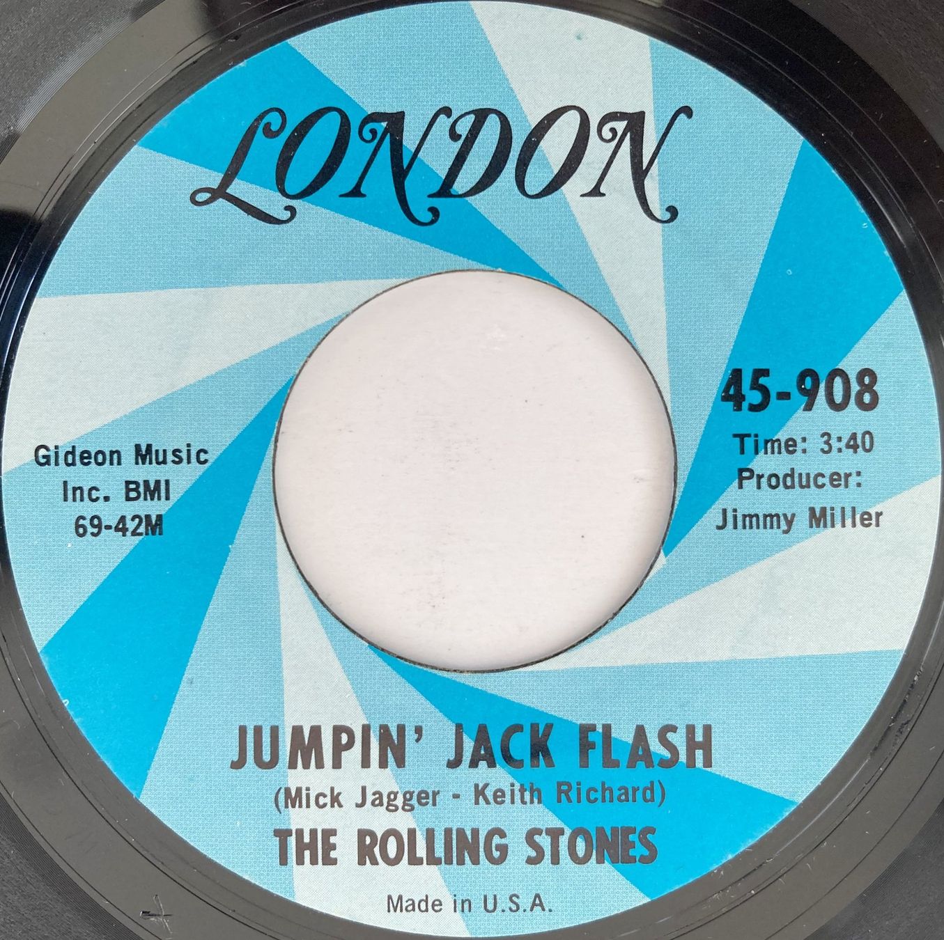 Vinyles: ROLLING STONES - JUMPIN' JACK FLASH – D'occasion à Bottens par hotter-than-hell 2