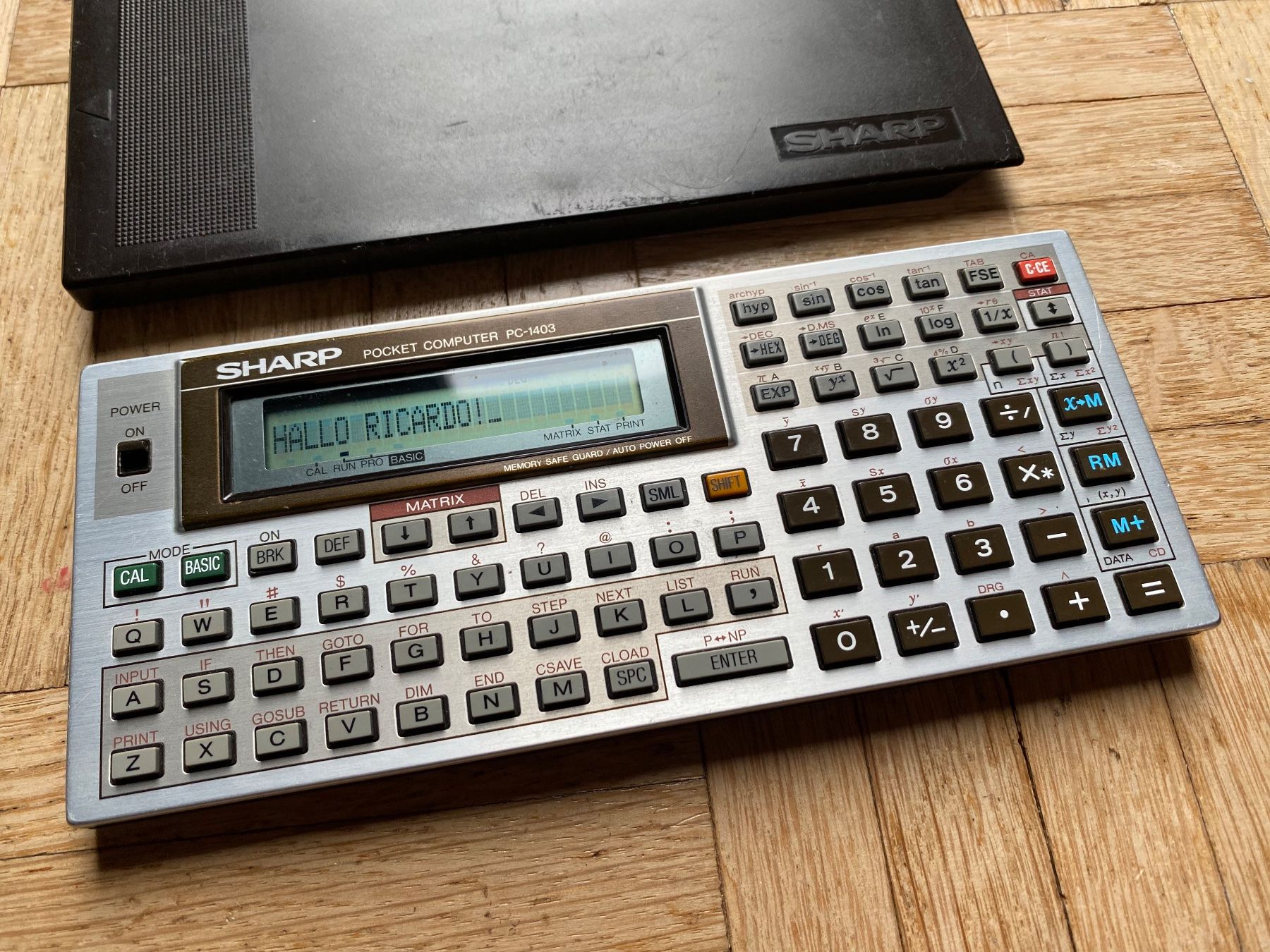 Sharp Taschenrechner: Sharp PC-1403 Pocket Computer – Gebraucht aus Adliswil von