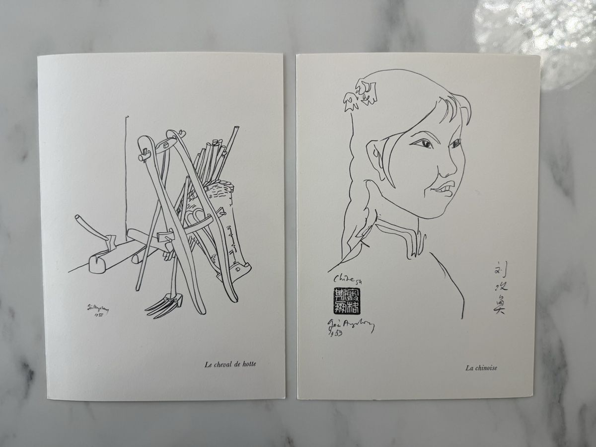 Dipinti: 2 Dessins Géa Augsbourg 1959 - Rare – Usato da Vaux-sur-Morges venduto da GothamCity