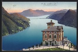 Lugano, Lago di Lugano, Kulm-Hotel, Vist