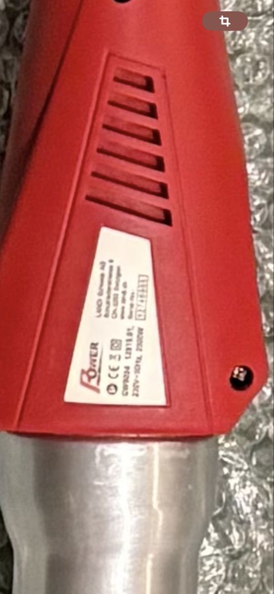 Powertec Alle Werkzeuge: Unkrautvernichter POWER 230V-50Hz, 2000W – Neu (gemäss Beschreibung) aus flamatt von mmkarton 6