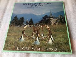 Vinyle rare Trompes de Chasse de Bonne L'Echo des Montagnes