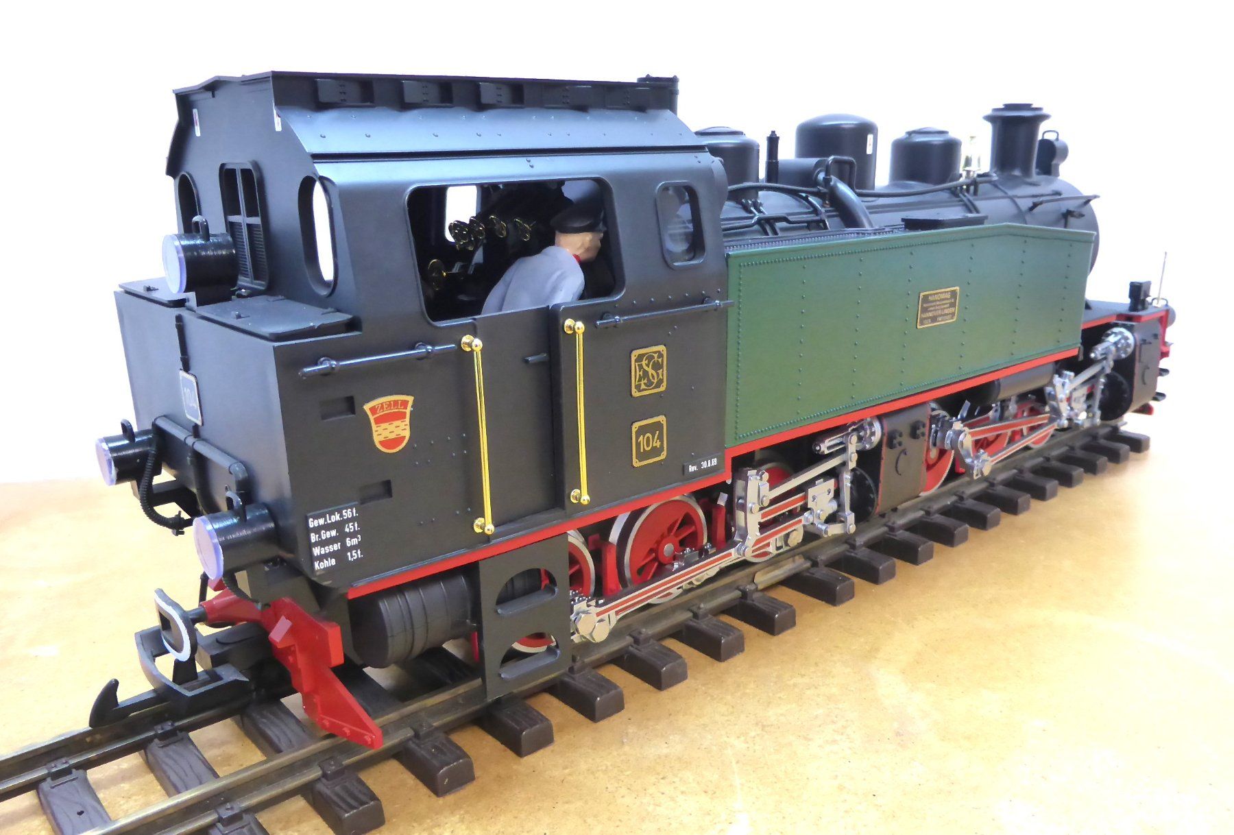 LGB Modellini di ferrovie: LGB 2085 Mallet Lok – Usato da Horgen venduto da Juhob 5
