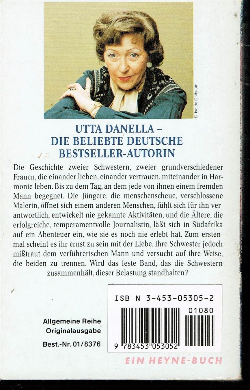 Libri: Utta Danella - Ein Bild von einem Mann – Usato da Nunningen venduto da mercury-for-books 1