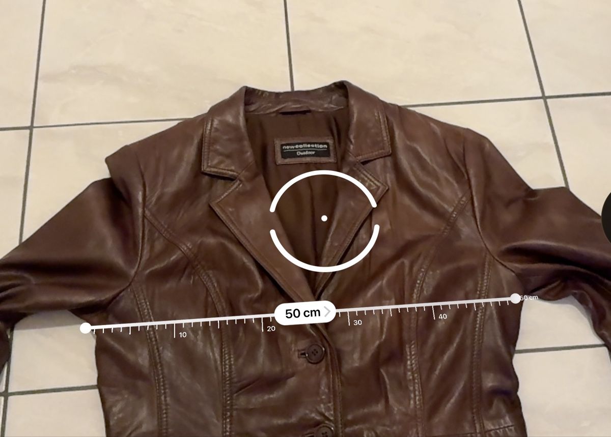 Giacche: Braune Lederjacke – Nuovo (secondo la descrizione) da Hergiswil NW venduto da kaufe_bei_kaufmann 2