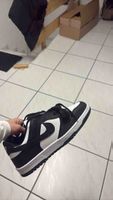 Nike Dunk Low Sneaker Herren schwarz Grösse 42