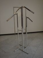 hochwertiger Kleiderständer chromstahl Höhen verstellbar