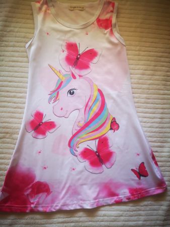 Sommerkleid Einhorn / Robe d'été Licorne 120