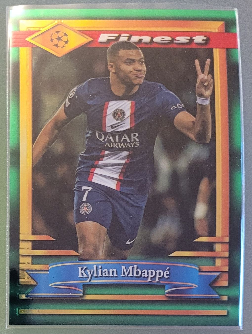 Topps Sammelbilder & Trading cards: Kylian Mbappé Topps Finest Flashbacks 2022/23 – Neu (gemäss Beschreibung) aus Arbon von Wizle