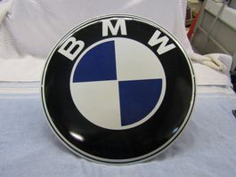 BMW Emailschild Durchm 40cm