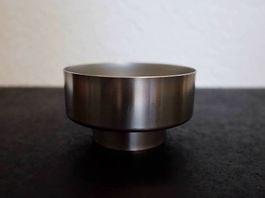 4 coupes à dessert incassables en acier inoxydable Vintage