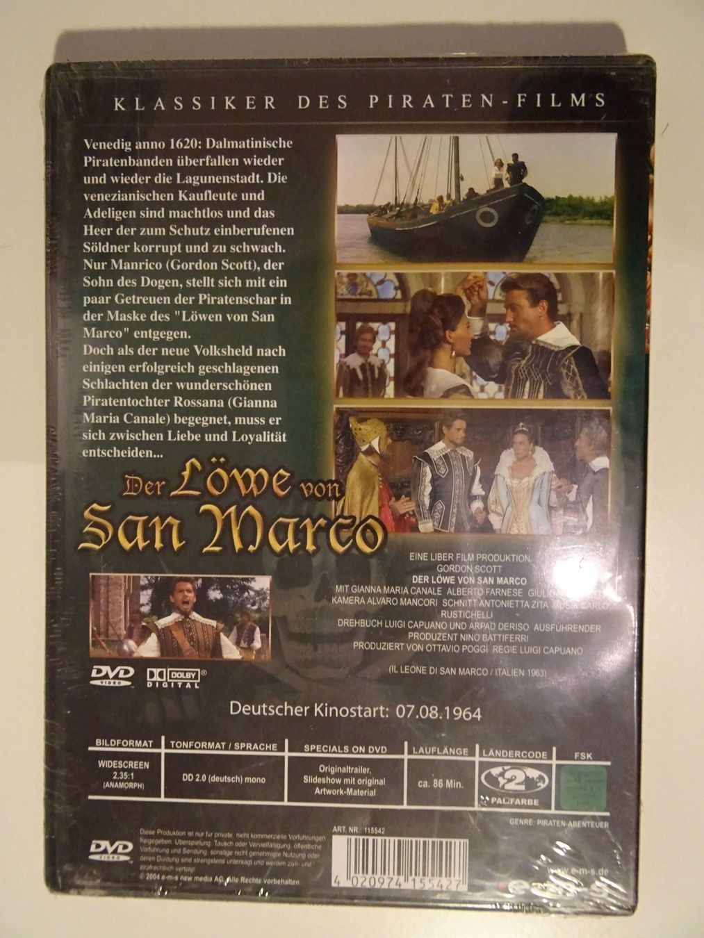 Tutti i DVDs: Der Löwe von San Marco – Nuovo e nell'imballaggio originale da Erstfeld venduto da Mario_boe0 1