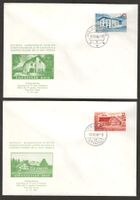 1946 : Pro Patria Serie auf 4 illustrierten FDC - selten