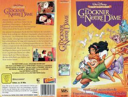 VHS Disney Meisterwerk Der Glöckner von Notre Dame!