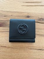 Original Gucci Soho Leder Geldbörse Schwarz  Top Zustand
