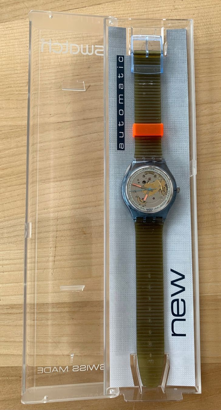 Swatch Orologi: Swatch New the mechanical – Nuovo e nell'imballaggio originale da Zürich venduto da ruedigg 1