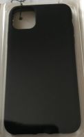 Cover schwarz aus Silikon für iPhone 11 Pro Max
