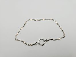 Antike Kette für Taschenuhr Tula Silber Taschenuhrkette