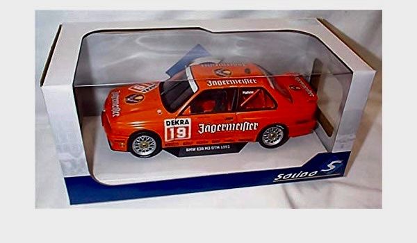 BMW Modellini d'auto: BMW E30 DTM JÄGERMEISTER, im Massstab 1:18 – Nuovo e nell'imballaggio originale da Erlenbach im Simmental venduto da Model_box 4