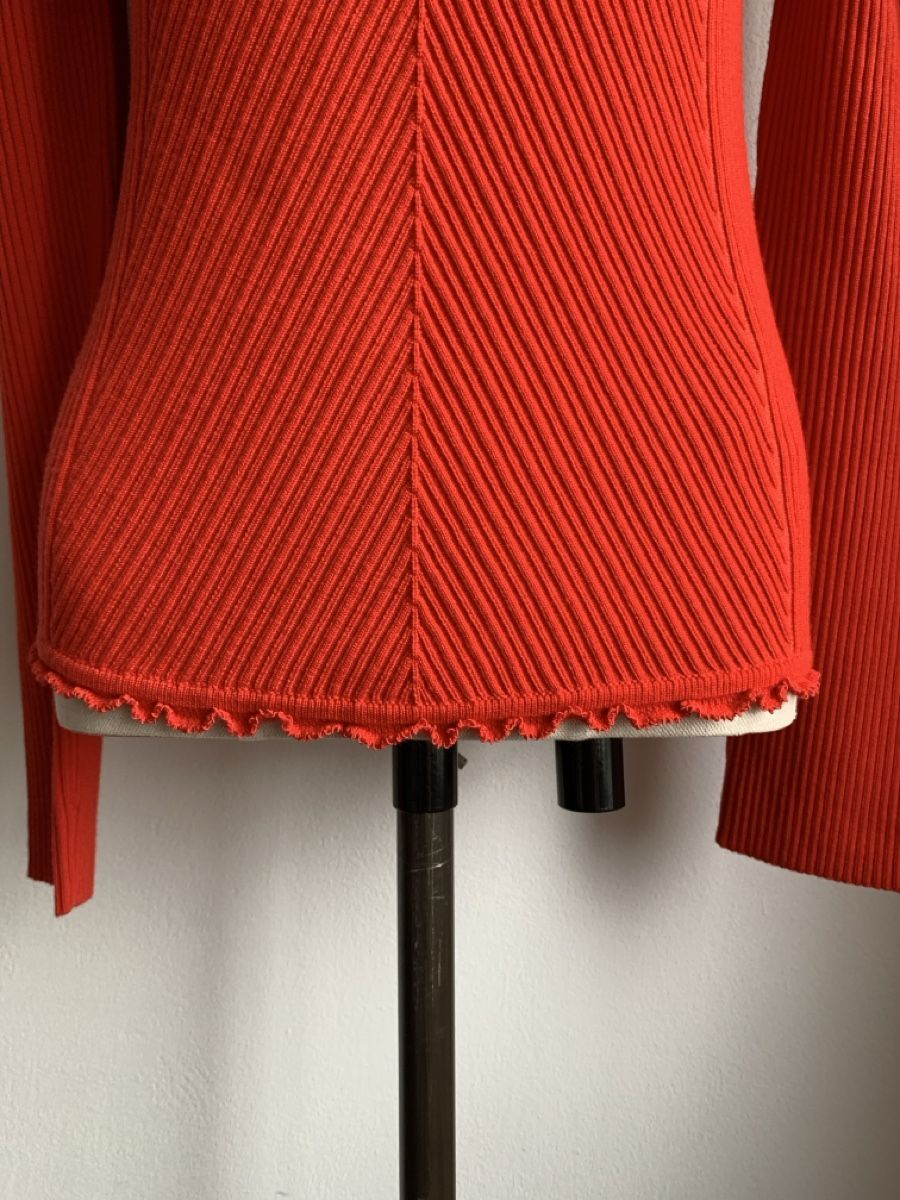 Pullover & Sweatshirts: PHILLIP LIM: Exklusiver rot/oranger Rollkragenpullover, M – Neu (gemäss Beschreibung) aus Luzern von designluzern 3