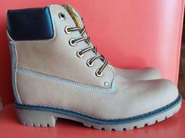 Neue Boots Stiefel 38, Schnürstiefel RUSHOUR Boot