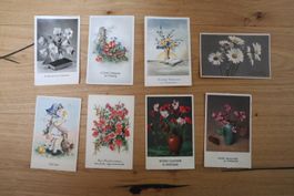 Lot Künstlerkarten - Ansichtskarten / gelaufen / von 1953