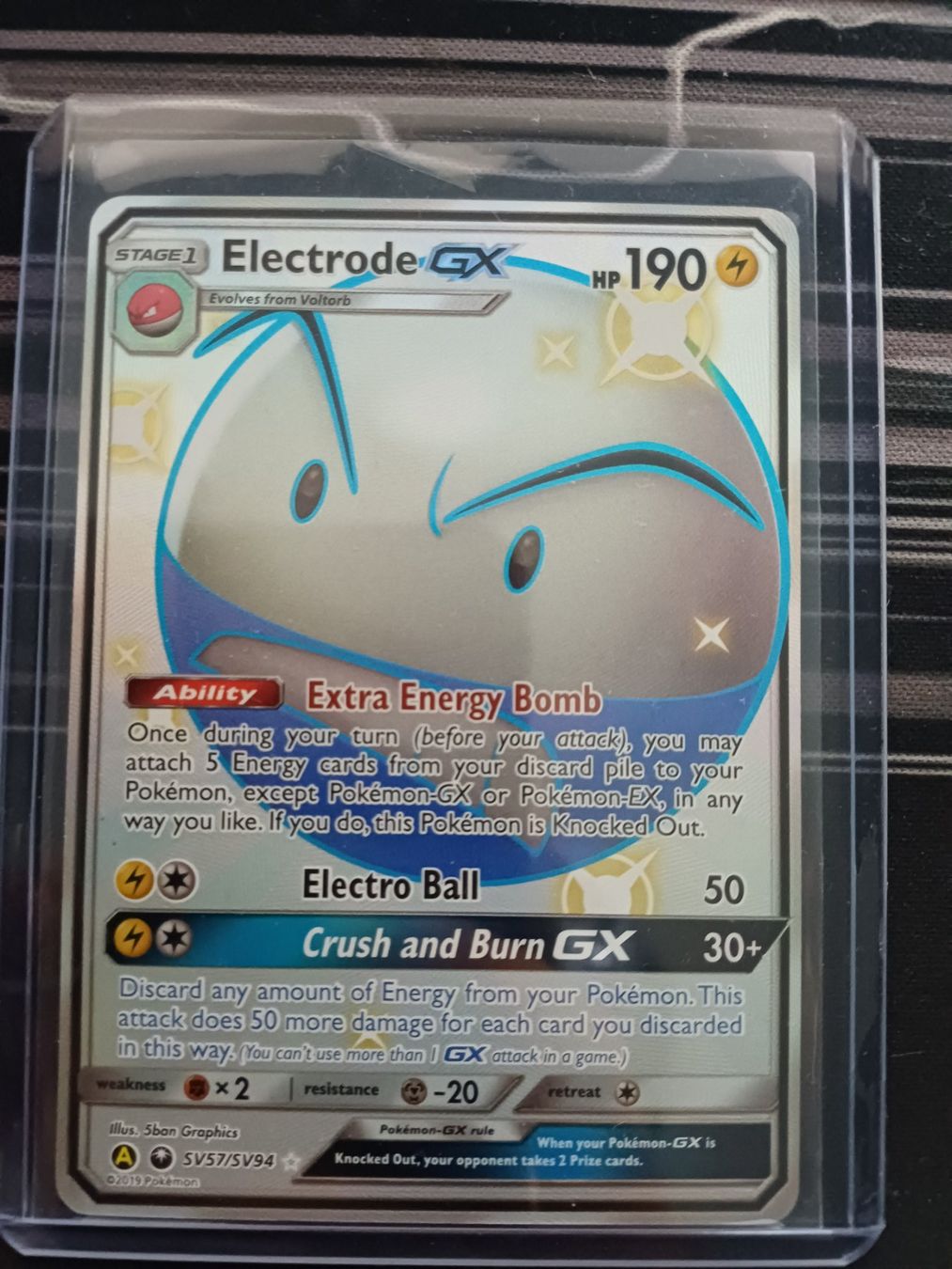 Pokémon Cartes à collectionner: Electrode GX SV57/SV94 – Neuf (Voir description) à Egg b. Zürich par ommthree