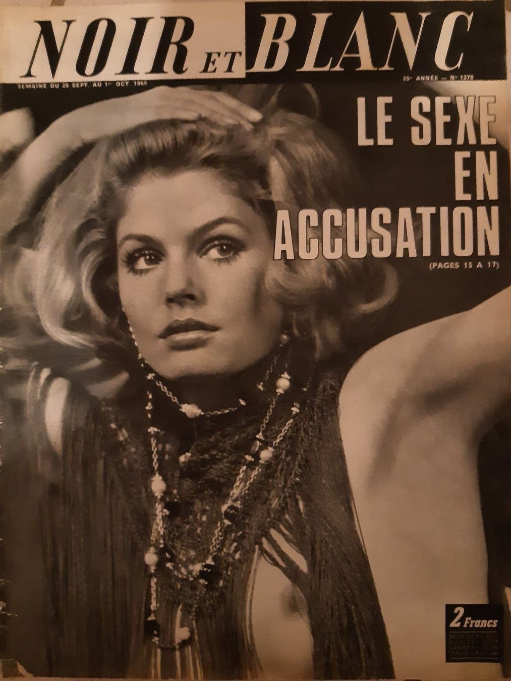 Zeitschriften & Magazine: Johnny Hallyday / Noir et Blanc - 1969 – Gebraucht aus Noréaz von Hallyday