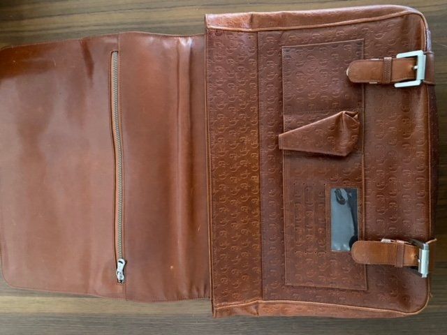 Valigie & Borse: Cacherel Aktentasche aus Leder – Usato da Winkel venduto da Sergiom 2