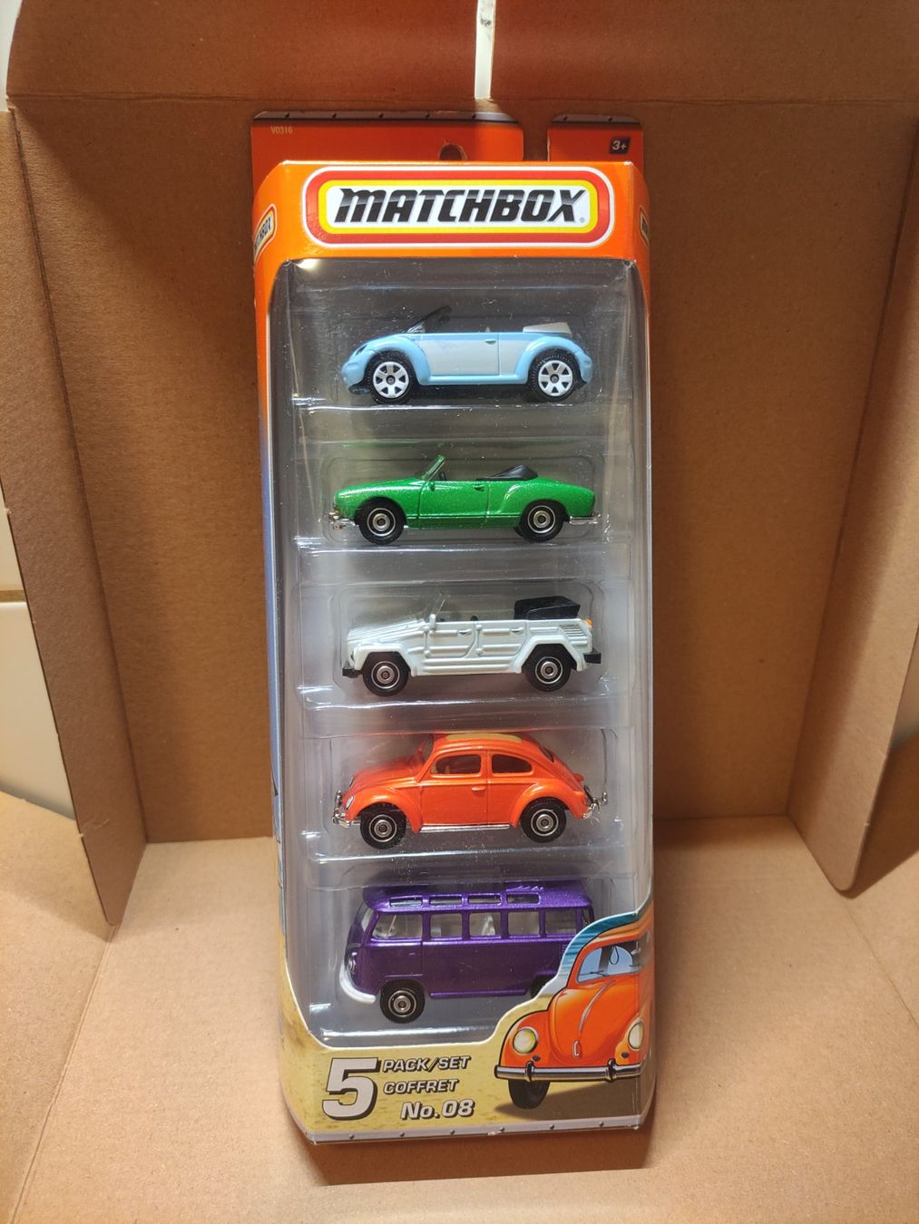 Matchbox Modellini d'auto: Matchbox Volkswagen 5 Pack no. 08 - 2011 – Nuovo (secondo la descrizione) da Basel venduto da hotwheeler70