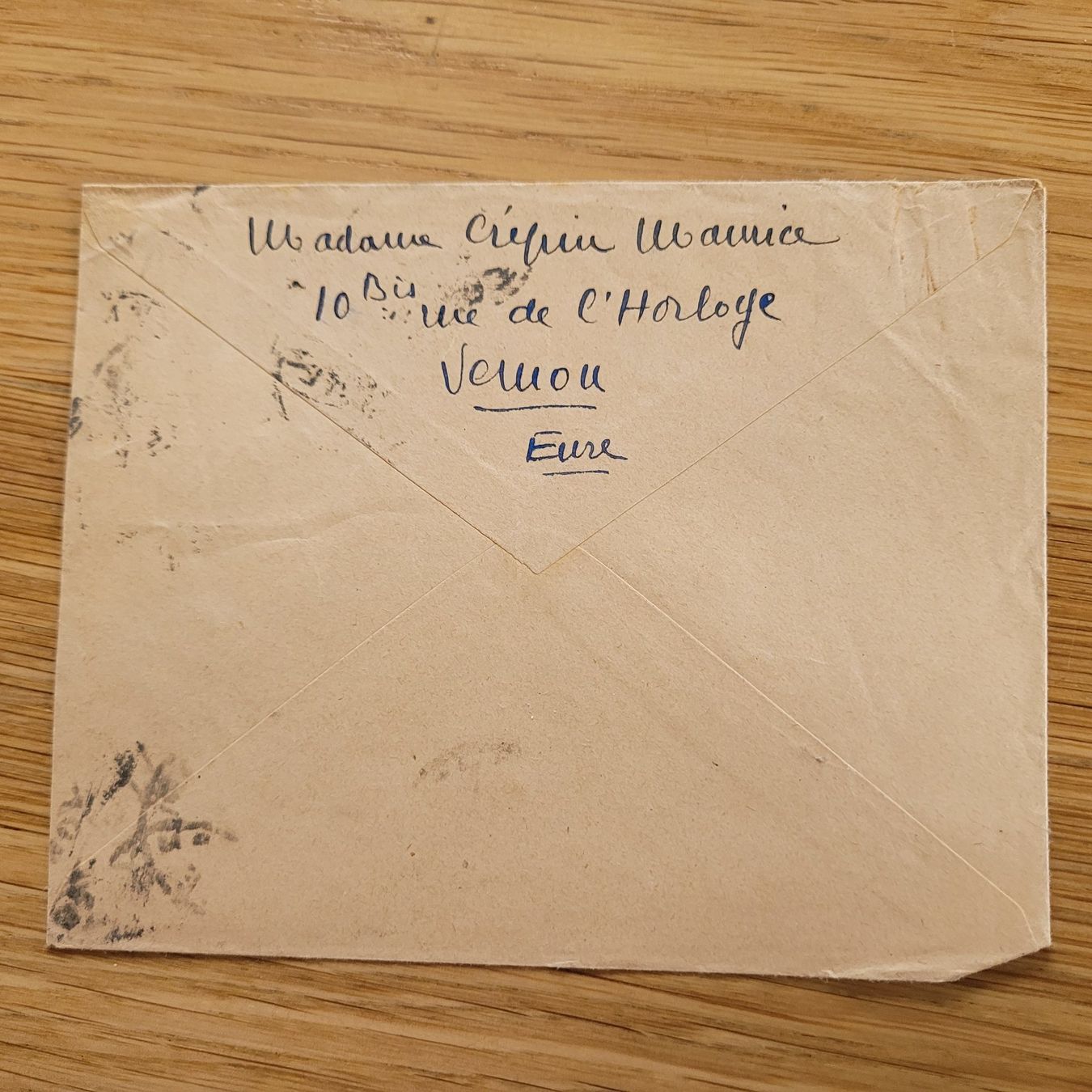 Tutti i francobolli: Document Vernon Eure Genève – Usato da Biel/Bienne venduto da Destockweb 1