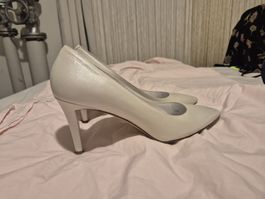Limited Edition by Max Pumps weiss Grösse 41 Leder