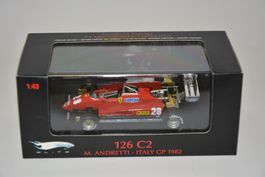 Ferrari 126 C2 M. Andretti GP 1982, 1:43