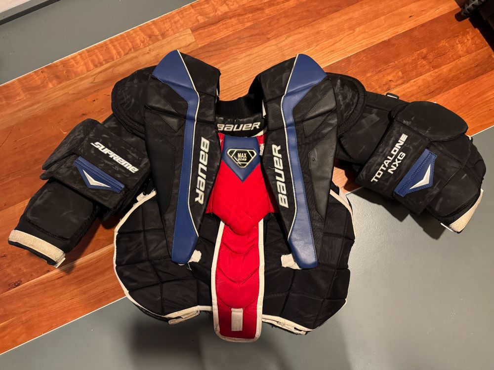 Liquidation *** Hockeygoalie Weste Bauer Melvin Nyffeler (Gebraucht) in