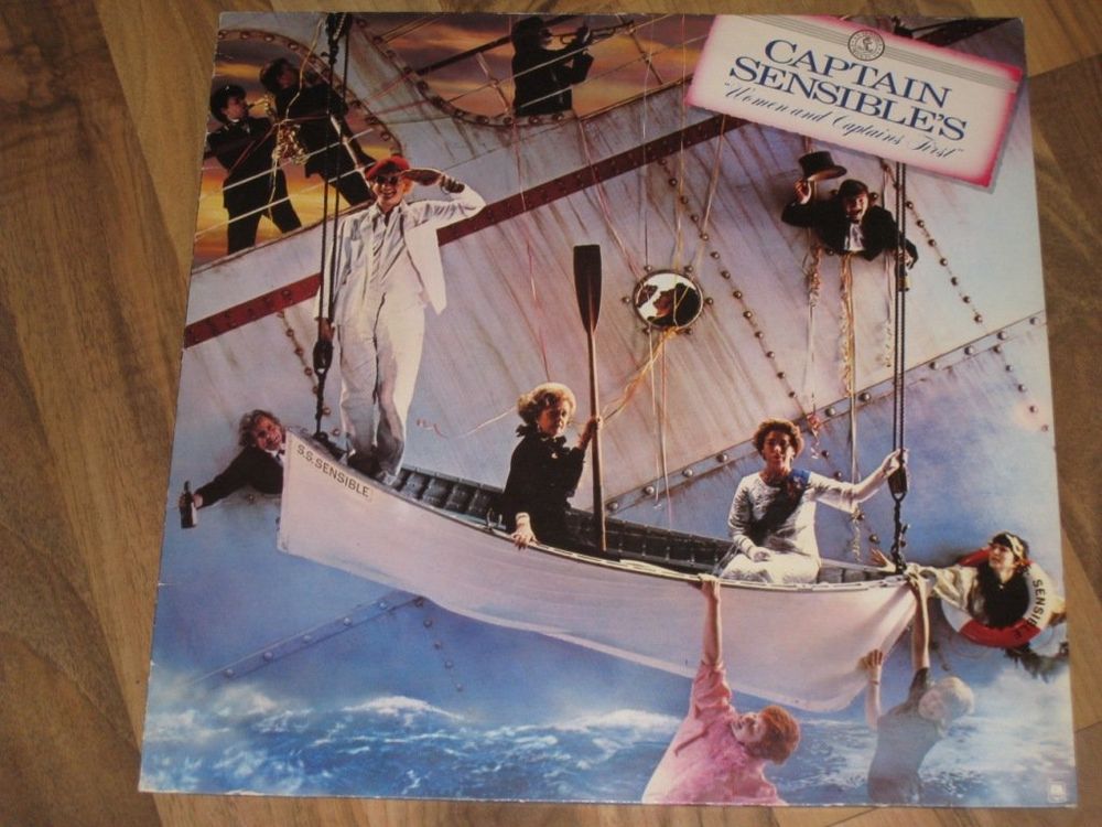 LP CAPTAIN SENSIBLE'S WOMEN AND CAPTAINS