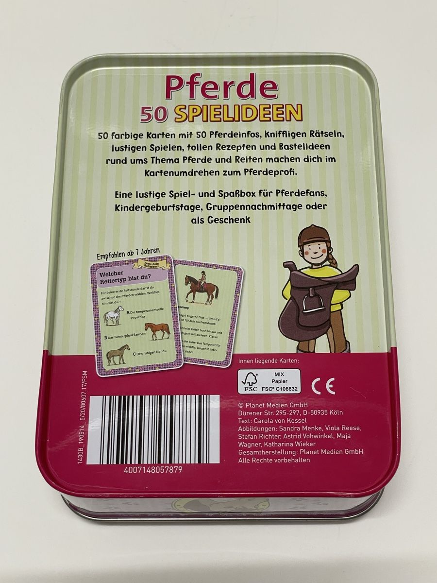 Giochi: Pferde 50 Spielideen – Usato da Uznach venduto da Player6 1