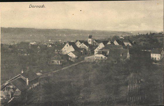 Cartoline postali: Dornach SO Ortsansicht  ,  1940 – Usato da Solothurn venduto da Bepposol
