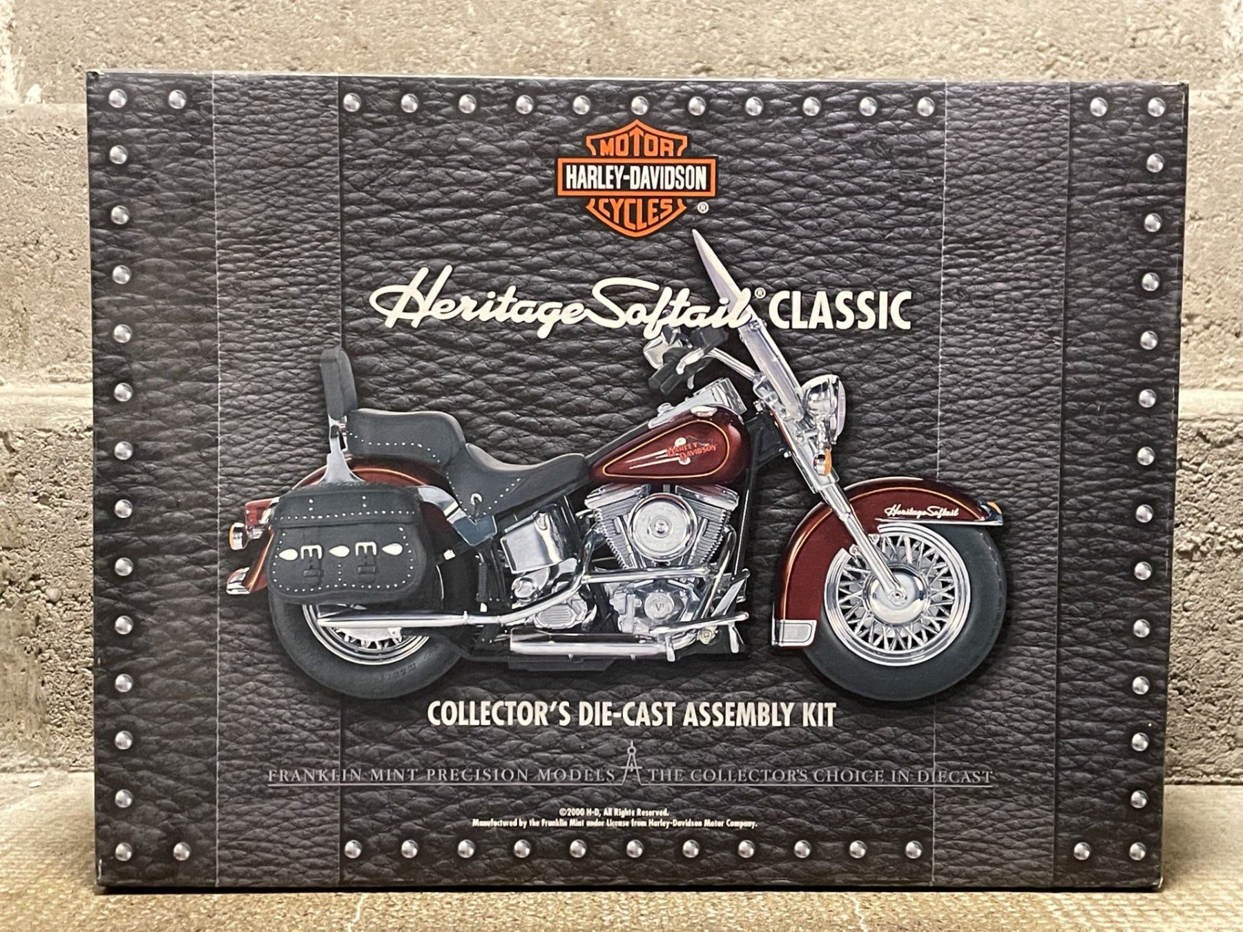 Franklin Mint Kit di modellismo & Modellini statici: Harley Davidson en kit – Nuovo e nell'imballaggio originale da Gingins venduto da fab_l82j
