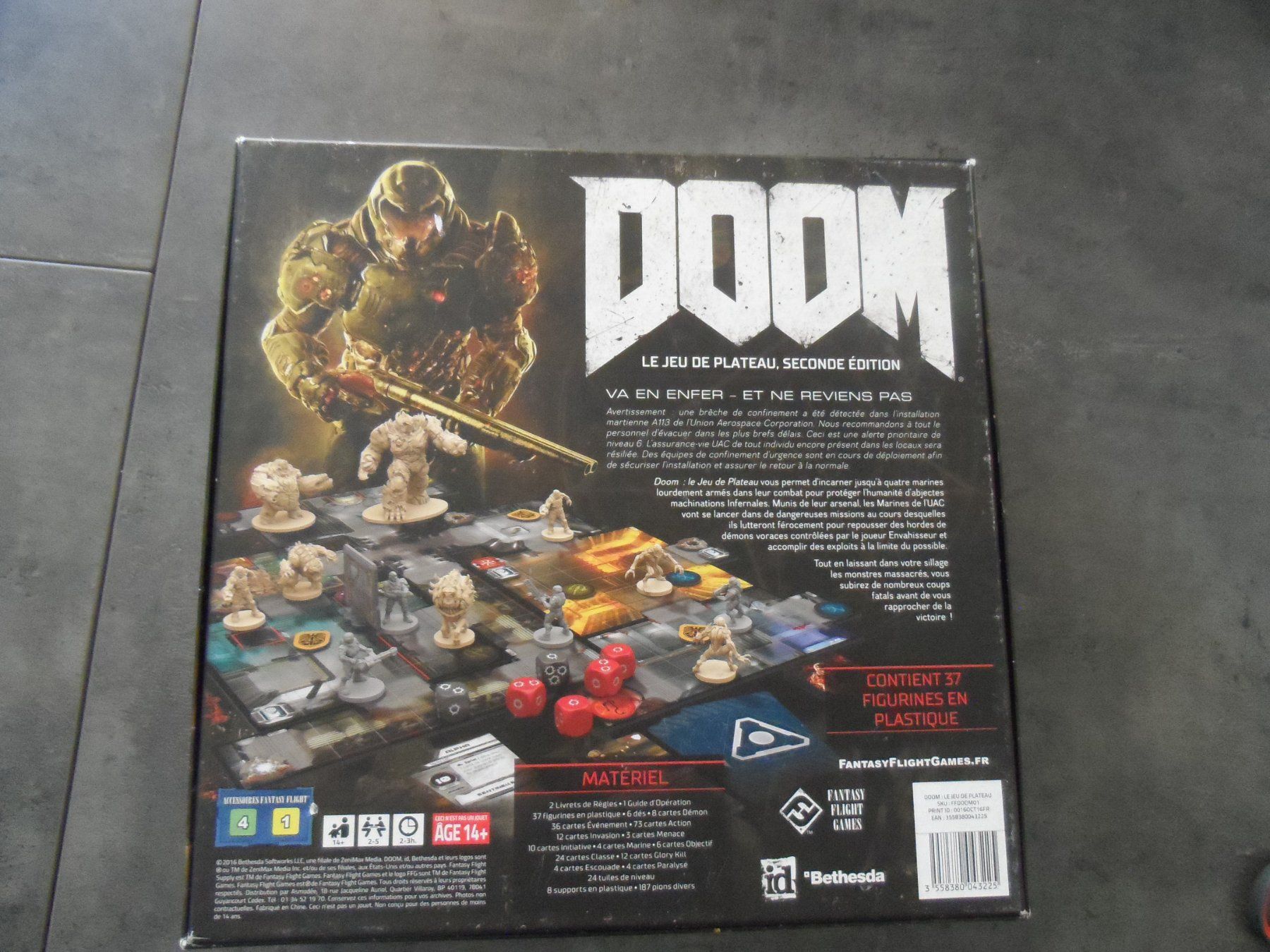 Giochi: DOOM jeu de palteau avec insert français RARE – Usato da Muraz (Collombey) venduto da Ping181 3