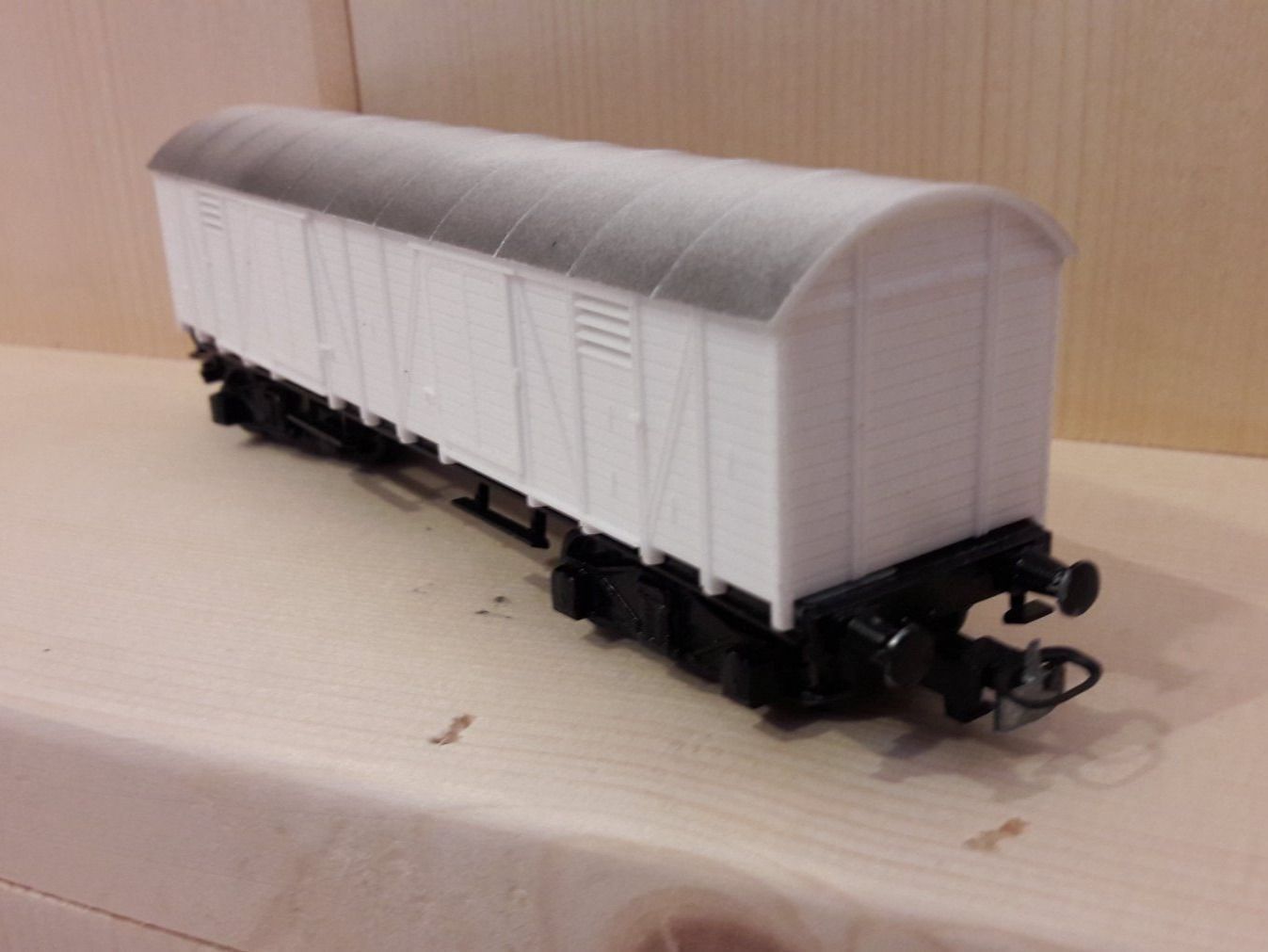 Kleinbahn Modelleisenbahnen: Kleinbahn HO DC : ÖBB wagon "frigo" 4essieux – Gebraucht aus Buttes von Cafe2005 3