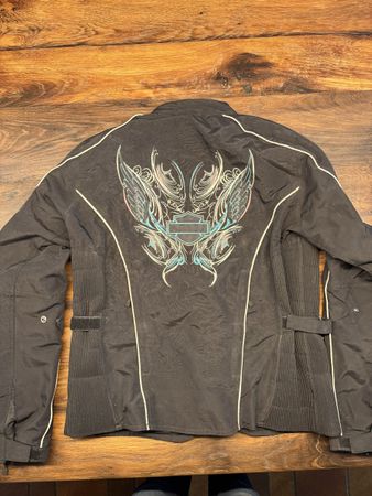 Veste moto Harley-Davidson noire taille L bon état