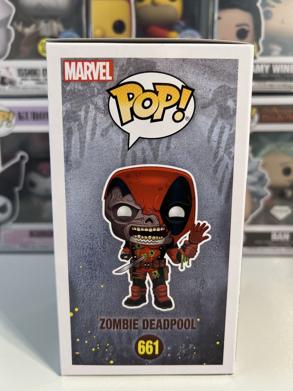 Funko Statuette: Funko POP! Marvel Zombies Zombie Deadpool – Nuovo e nell'imballaggio originale da Le Mouret venduto da perfectbijou 1
