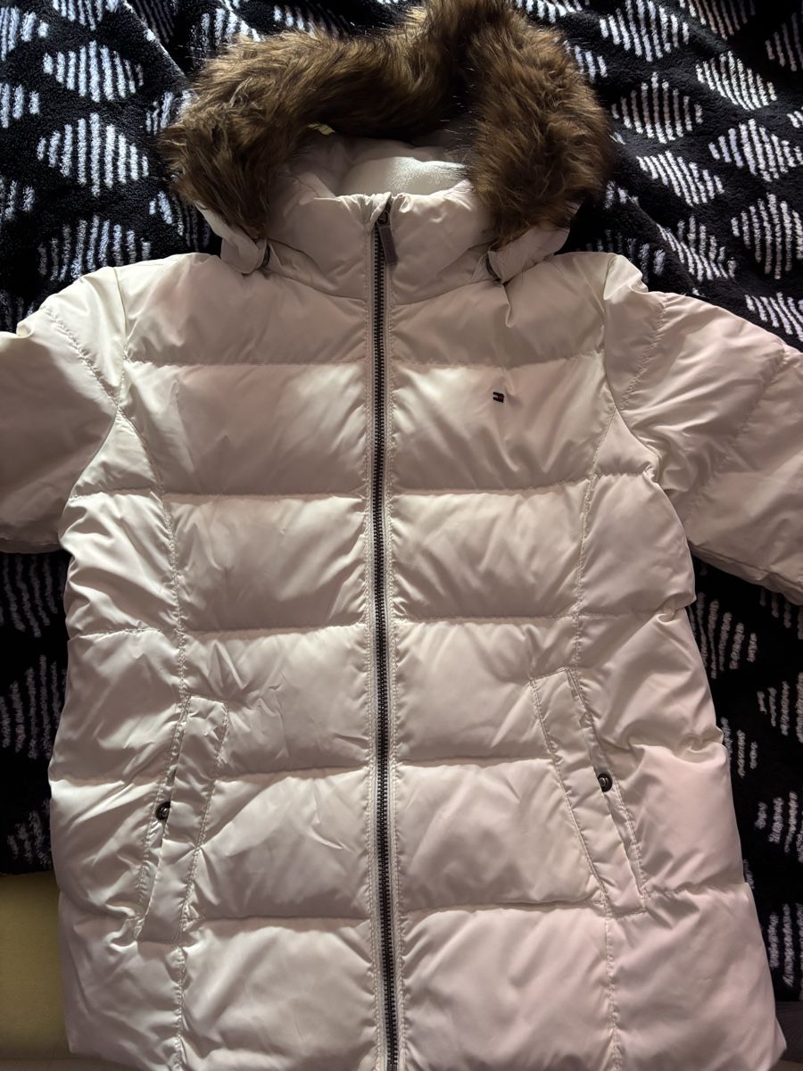 Tommy Hilfiger Giacche & Cappotti: Tommy Hilfiger Winterjacke Weiss Gr. 140 – Usato da St. Moritz venduto da rac_k8rh 3