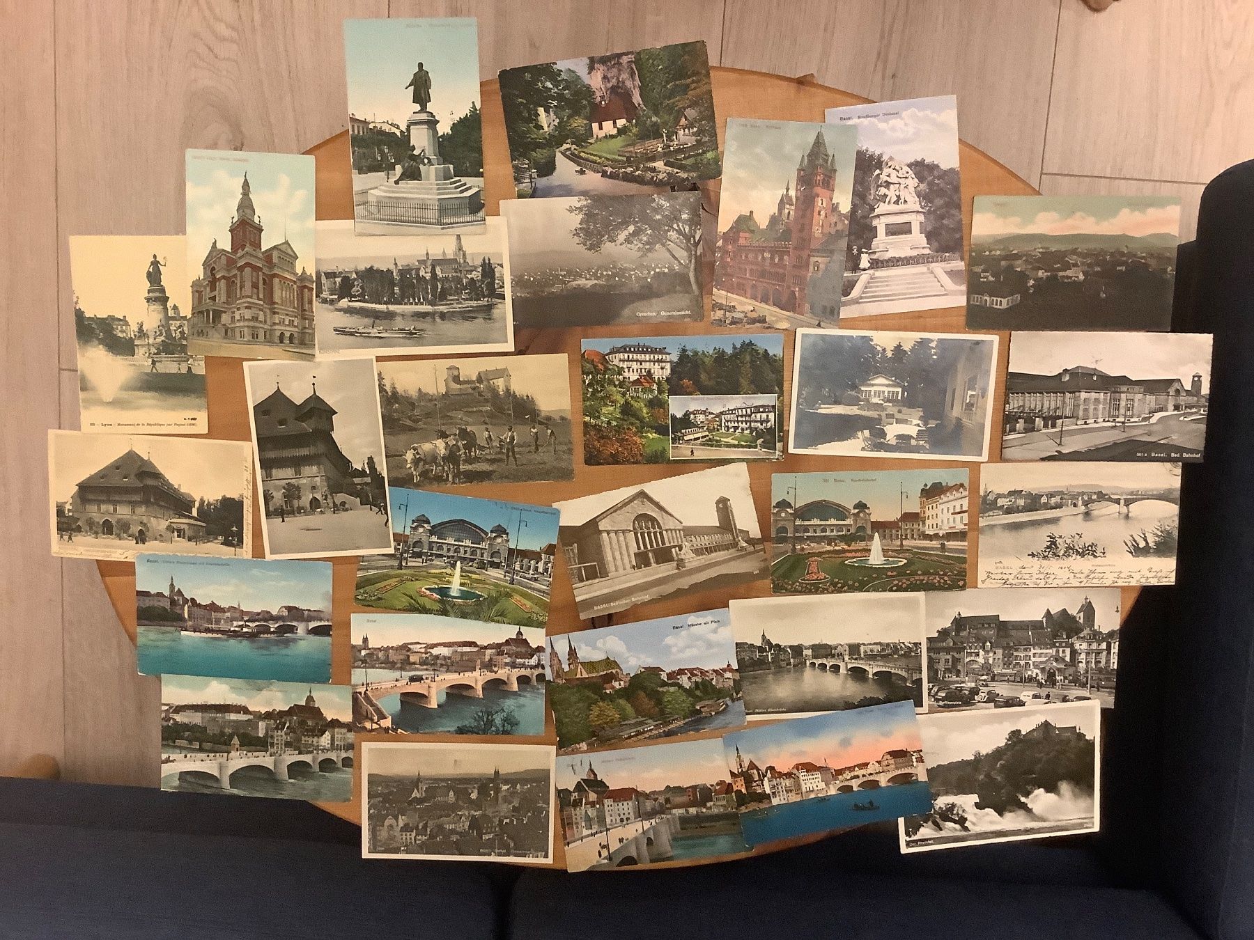 Cartoline postali: 29 gelaufene Ansichtskarten, viel Basel, ab 1904 – Usato da St. Gallen venduto da herbrig2