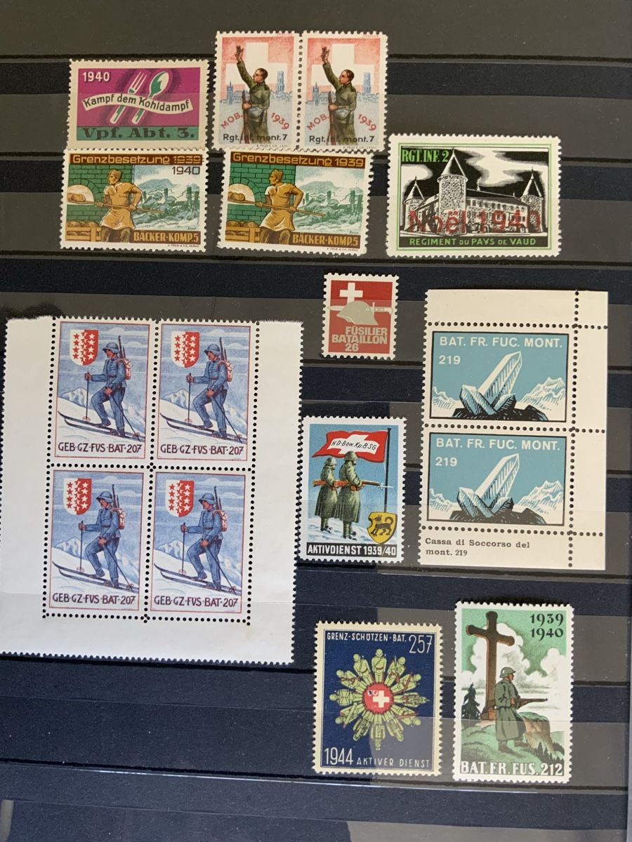 Alle Briefmarken: Soldatenmarken – Neu (gemäss Beschreibung) aus Binningen von chr_cr5n