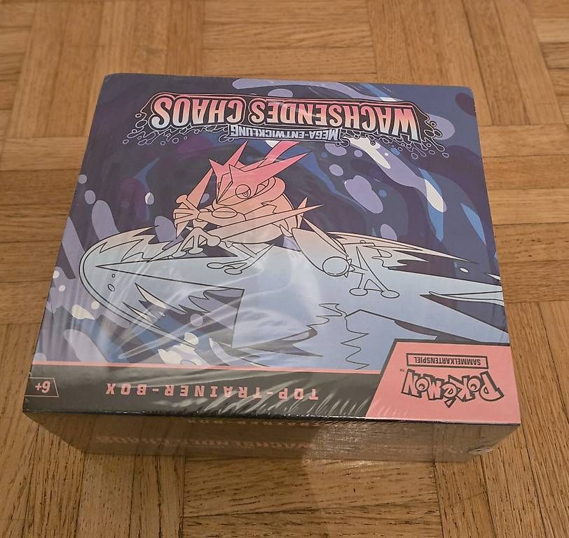 Carte collezionabili: Pokemon Wachsender Chaos Top Trainer Box – Usato da Basel venduto da ngo_xw97