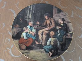 Assiette décorative de 1986 Languental