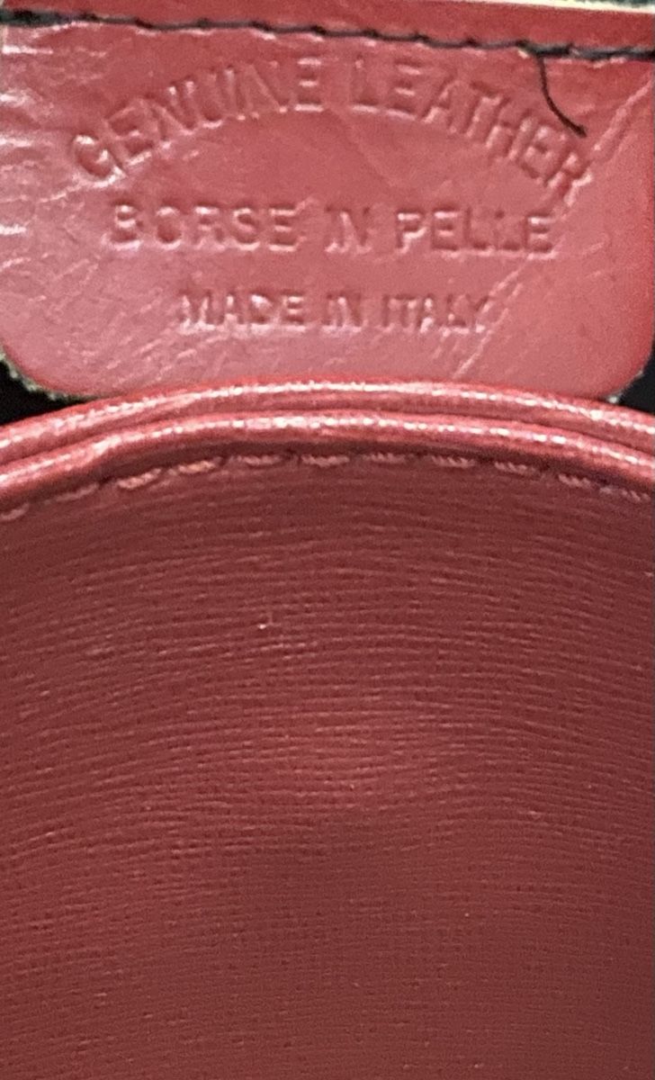Borse da donna: Ledertasche Beutel dunkelrot neuw.  – Nuovo (secondo la descrizione) da Büron venduto da Coerner 7